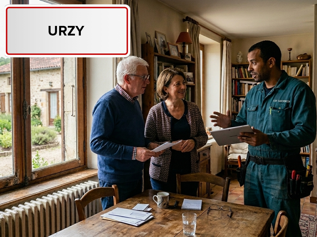 Installation de pompe à chaleur à Urzy (58130) dans la Nièvre